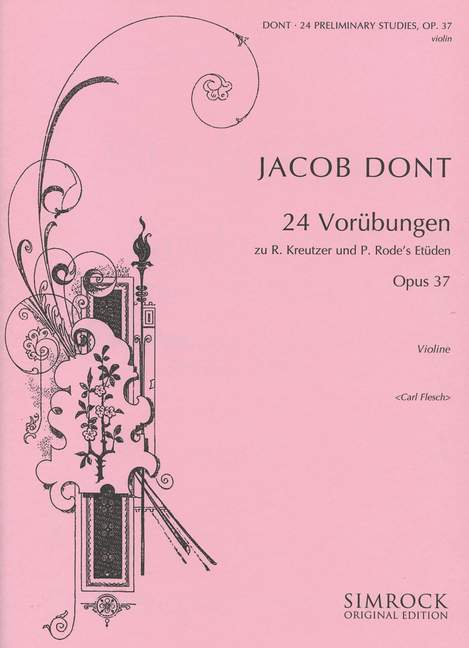Vorübungen zu R. Kreutzer und P. Rode's Etüden  für Violine  