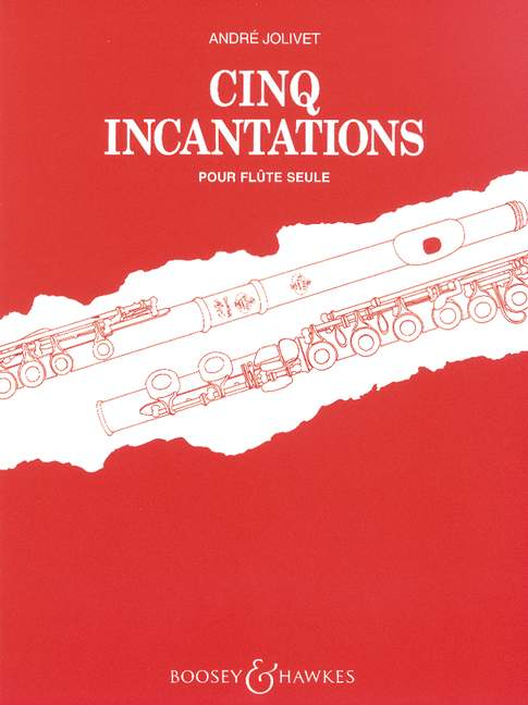Cinq Incantations  für Flöte  