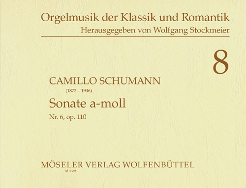 Sonate a-Moll Nr.6  für Orgel  