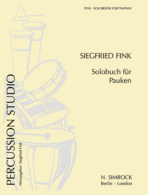 Solobuch Band 1  für Pauken  