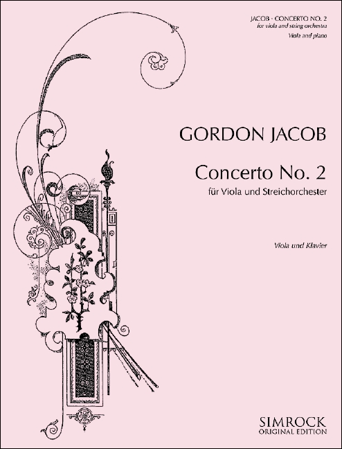 Concerto no.2  for viola and orchestra  for viola and piano