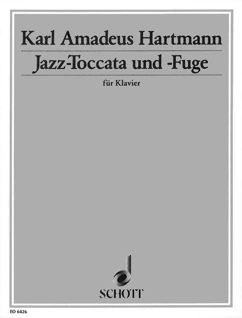 Jazz-Toccata und -Fuge  für Klavier  