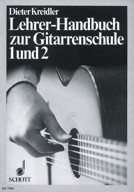 Lehrer-Handbuch zur Gitarrenschule 1 und 2  für Gitarre  Lehrerband