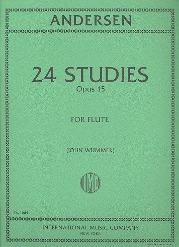 24 Studies op.15  for flute  
