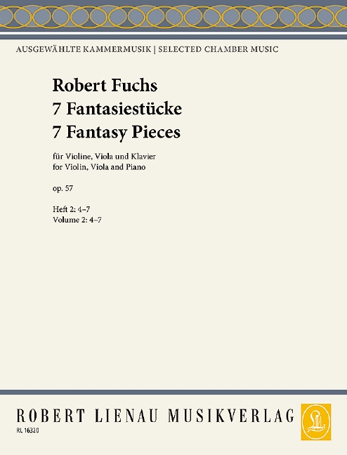 7 Fantasiestücke op.57 Band 2  Für Klaviertrio  