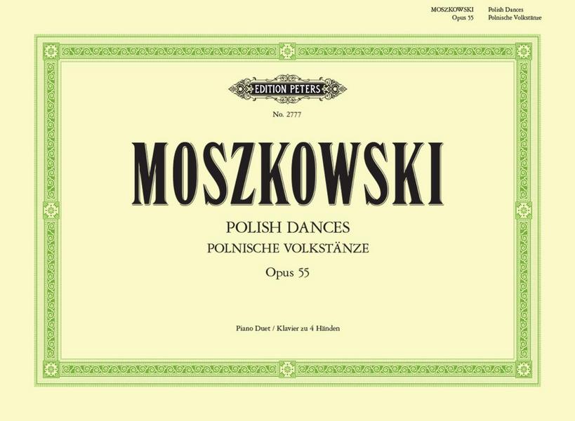 Polnische Volkstänze op.55  für Klavier zu 4 Händen  