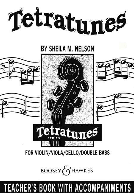 Tetratunes  für Violine, Viola, Violoncello und Kontrabass  Lehrerband