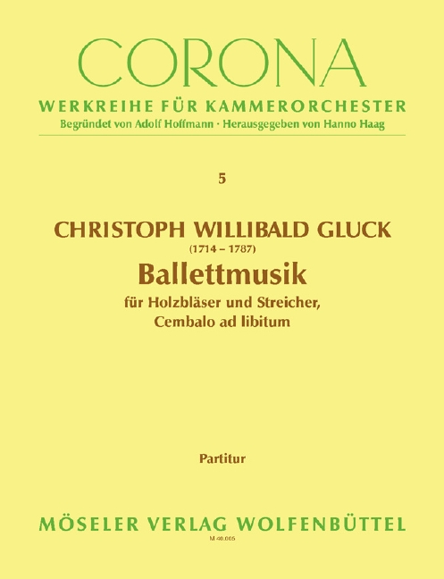 Ballettmusik  für Streicher und Bc  Partitur