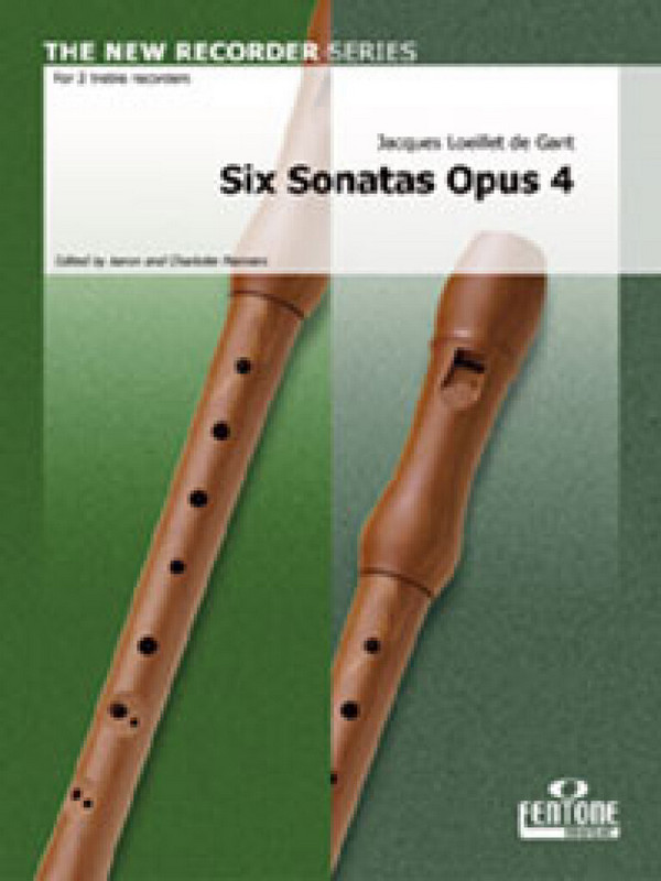 6 Sonatas op.4 vol.1 (nos.1-3)  for 2 treble recorders without bass  score