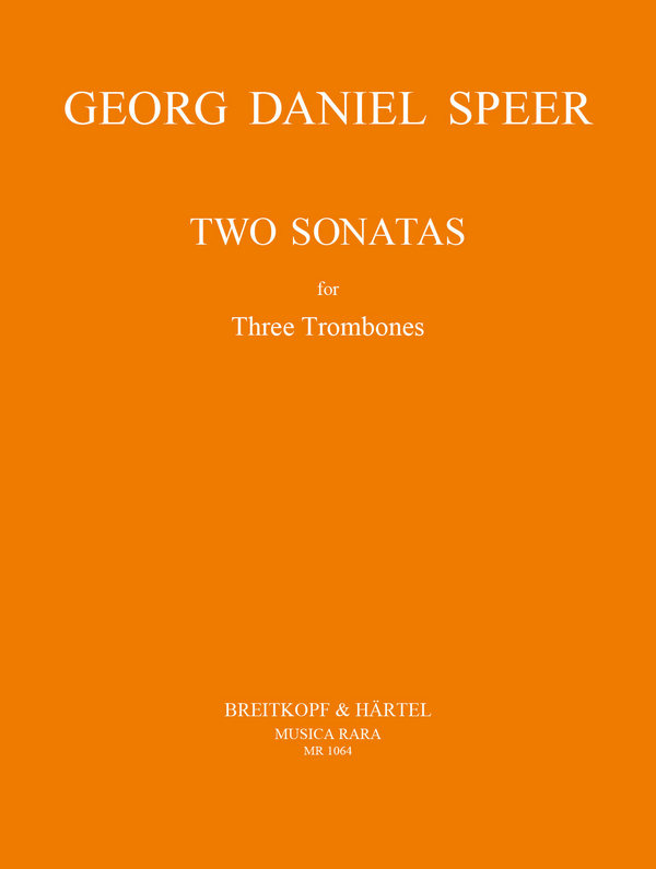 2 sonatas  for 3 trombones  
