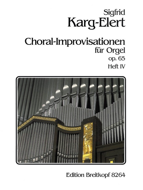 36 Choralimprovisationen op.65 Band 4  für Orgel  