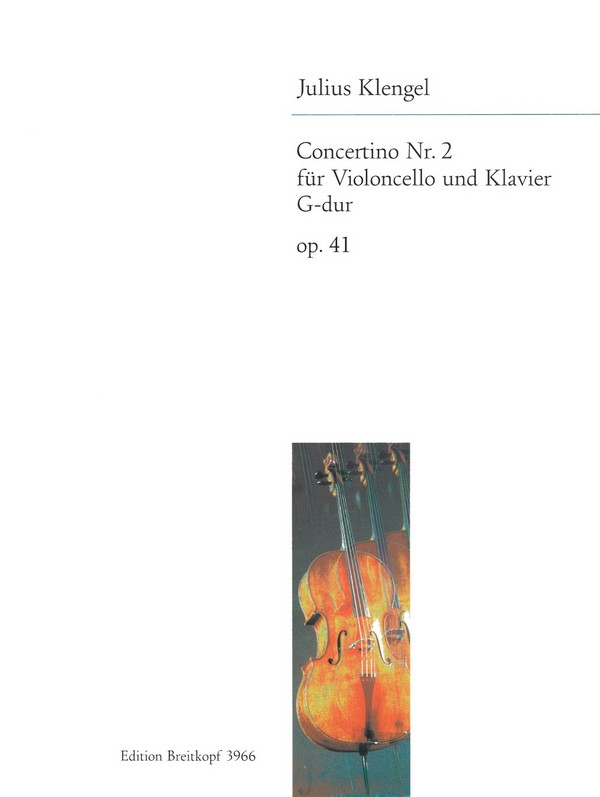 Concertino G-Dur Nr.2 op.41  für Violoncello und Orchester  für Violoncello und Klavier