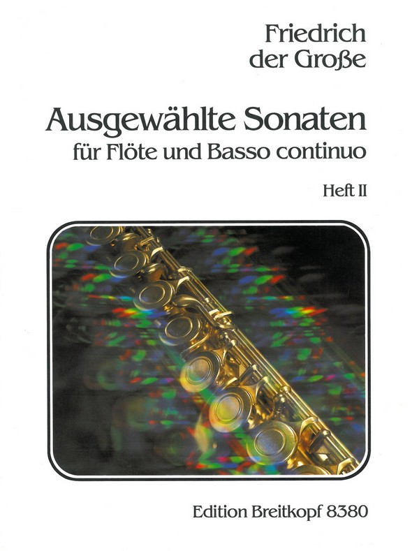 Ausgewählte Sonaten Band 2  für Flöte und Klavier  