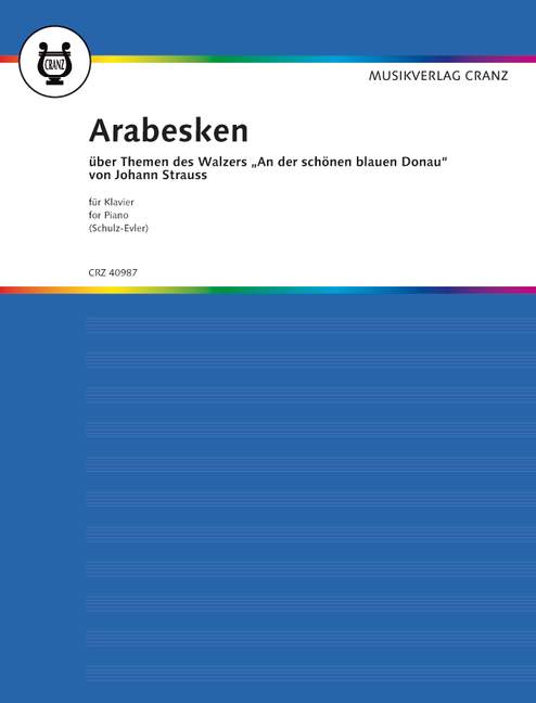 Arabesken über Themen des Walzers 'An der schönen blauen Donau'  für Klavier  klavier