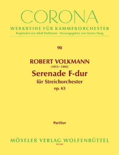 Serenade F-Dur Nr.2 op.63  für Streichorchester  Partitur (Verlagskopie)