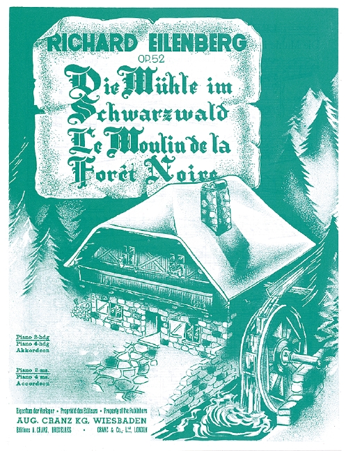 Die Mühle im Schwarzwald op.52  für Klavier  