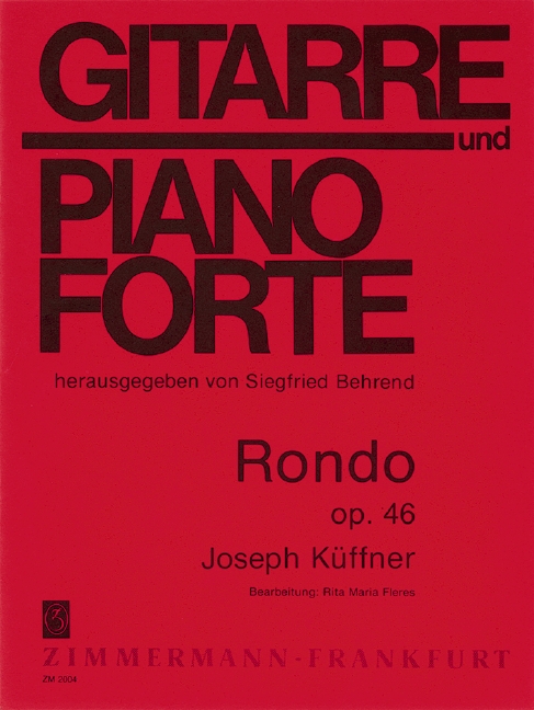 Rondo op. 46 für  Gitarre und Klavier  