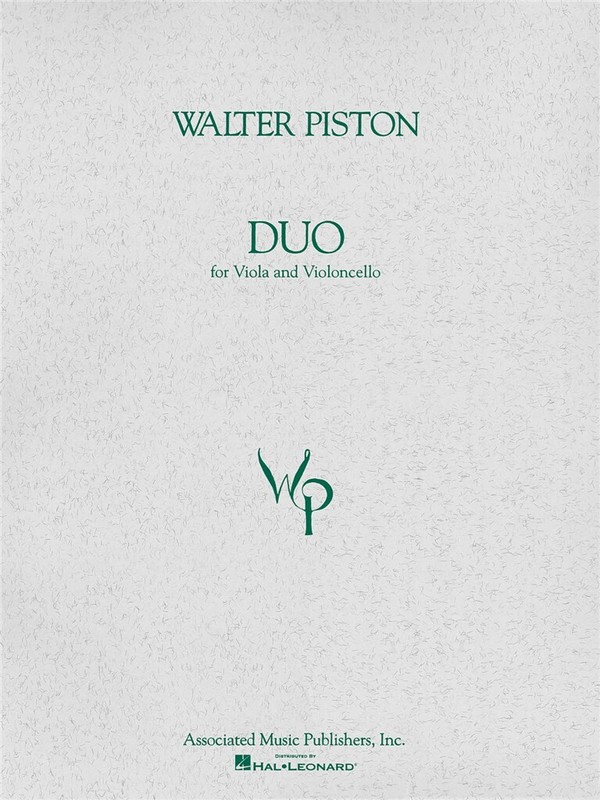 Duo (1949) for viola and cello    