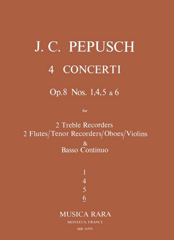 Concerto in f Major op.8,6 for