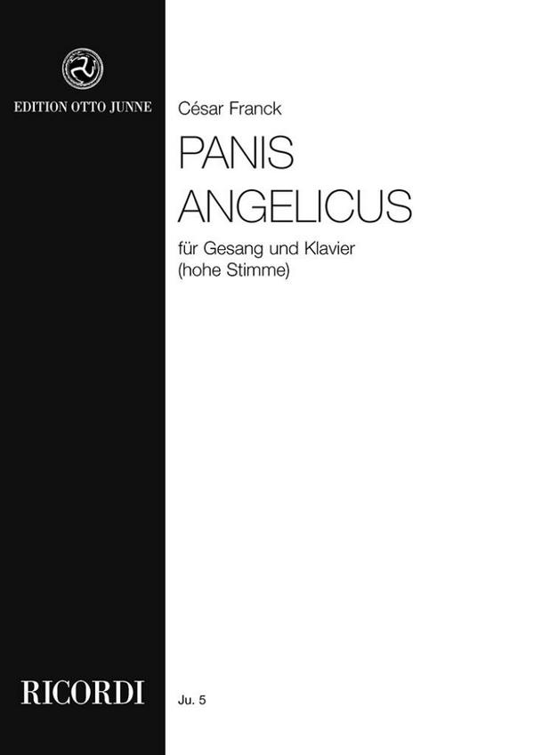 Panis angelicus für  hohe Singstimme und Klavier  