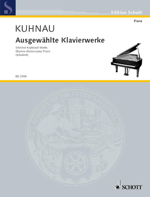 Ausgewählte Klavierwerke  für Klavier (Cembalo, Clavichord oder Orgel)  