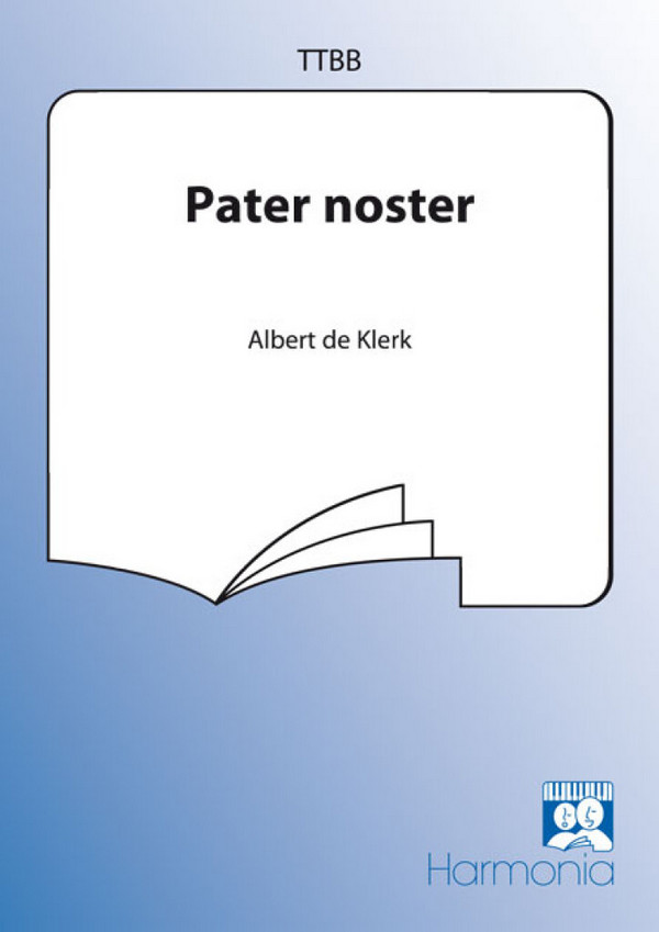 Pater Noster  für Männerchor a cappella  Partitur (la)