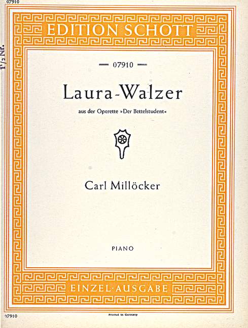 Laura-Walzer  für Klavier  