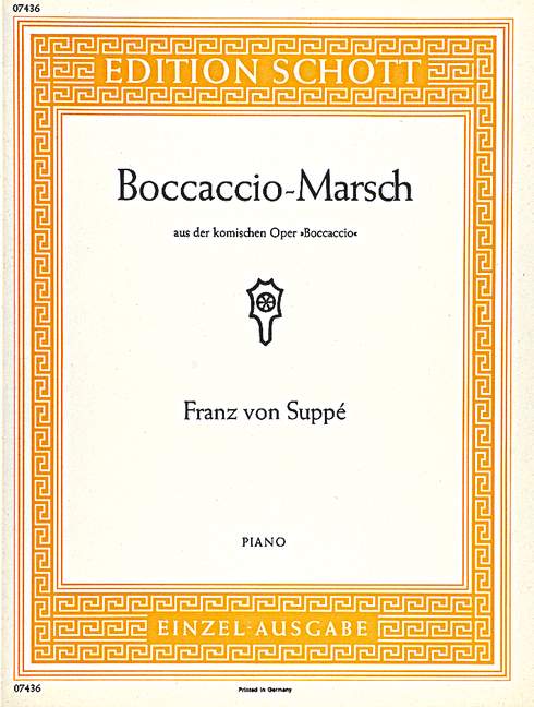 Boccaccio-Marsch  für Klavier  
