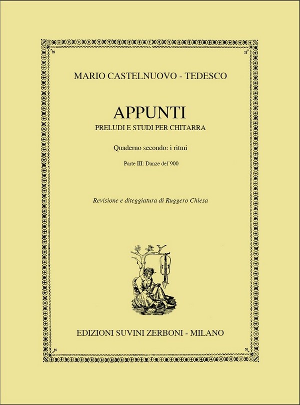 Appunti op.210 vol.2,3 - preludi e studi   per chitarra  