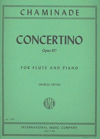 Concertino op.107  for flute and piano  
