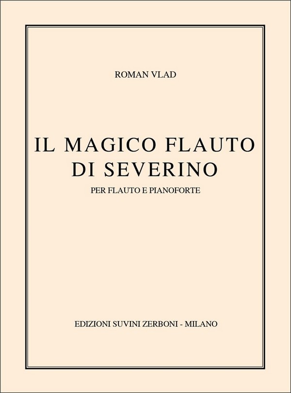 Il magico flauto di Severino  per flauto e piano  