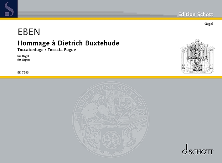 Hommage à Dietrich Buxtehude  für Orgel  