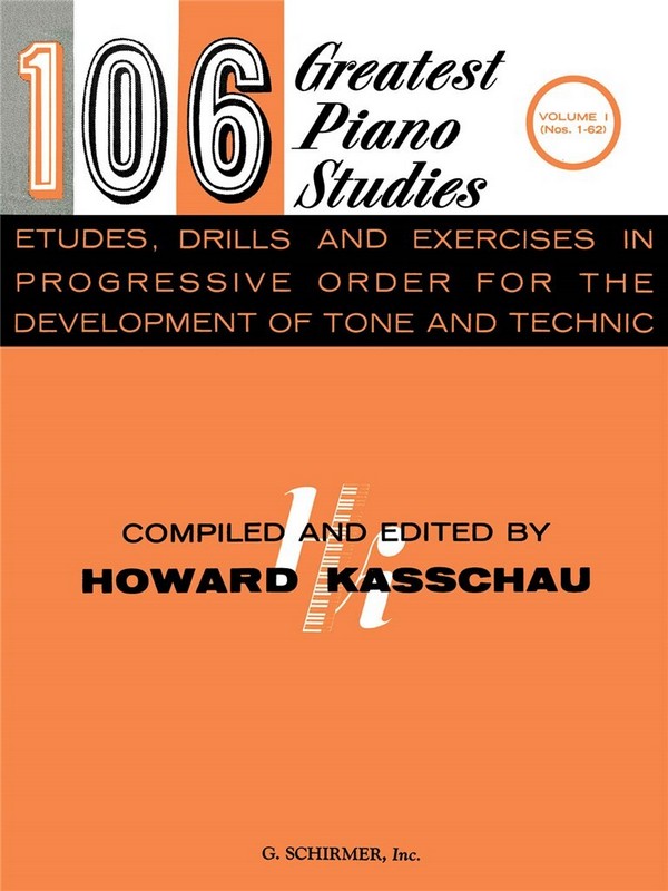 106 greatest piano studies vol.1    