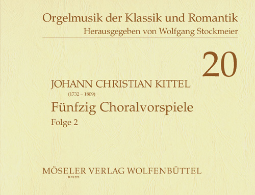 50 Choralvorspiele Band 2  (Nr.26-50) für Orgel  