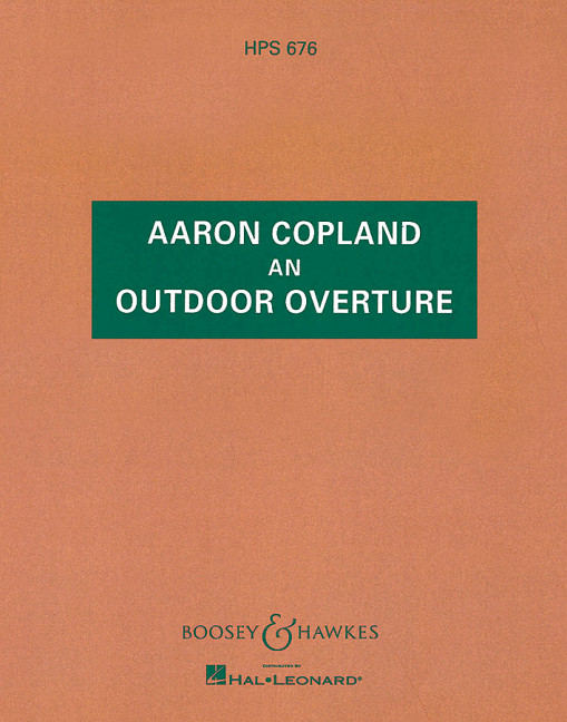 An Outdoor Overture HPS 676  für Orchester  Studienpartitur