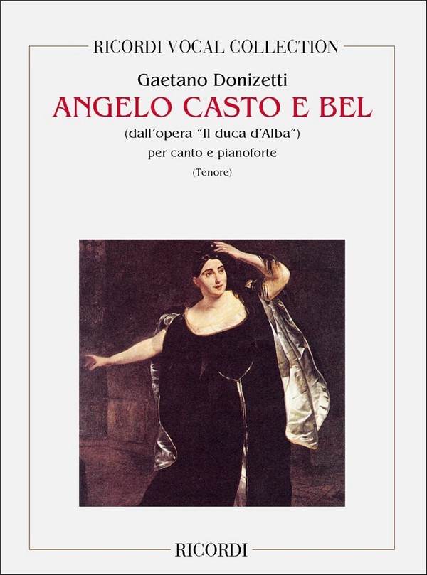 Angelo casto e bel per tenore e  pianoforte (it)  