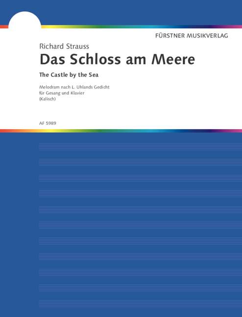 Das Schloss am Meere Melodrama  für Sprechstimme mit Klavierbegleitung (dt/en)  