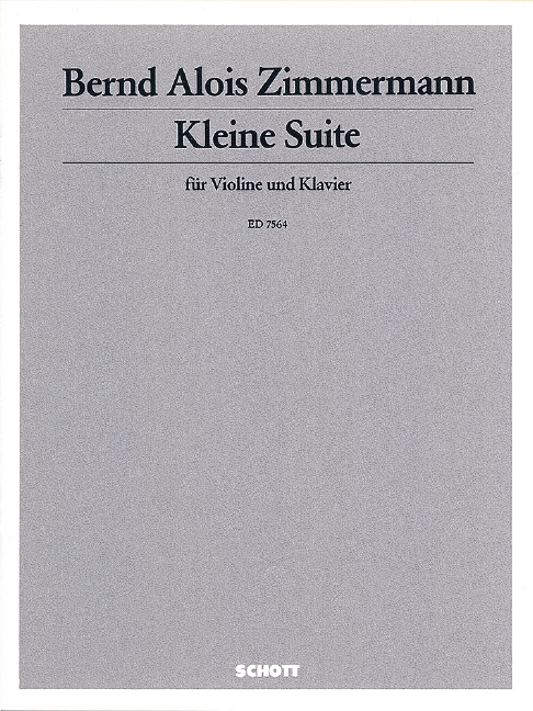 Kleine Suite  für Violine und Klavier  