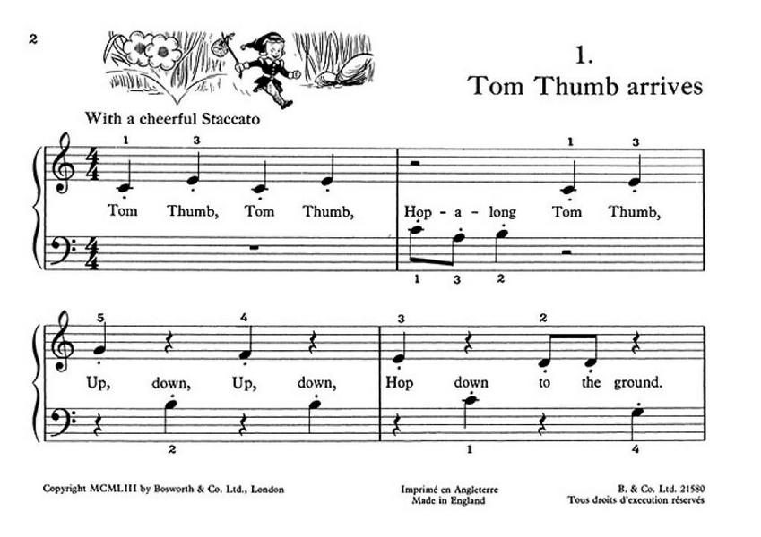 Tom Thumb Tunes  for piano  