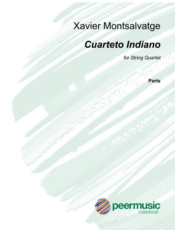 Cuarteto indiano  for string quartet  parts