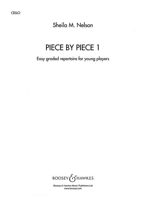 Piece by Piece Vol. 1  für Violoncello und Klavier  Einzelstimme