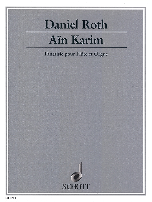 Aïn Karim  für Flöte und Orgel  