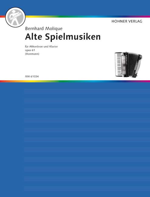 Alte Spielmusiken op.61  für Klavier und Akkordeon  