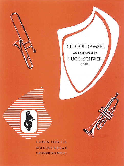 Die Goldamsel op.34  für Flauto piccolo in Des (Xylophon) und Klavier  