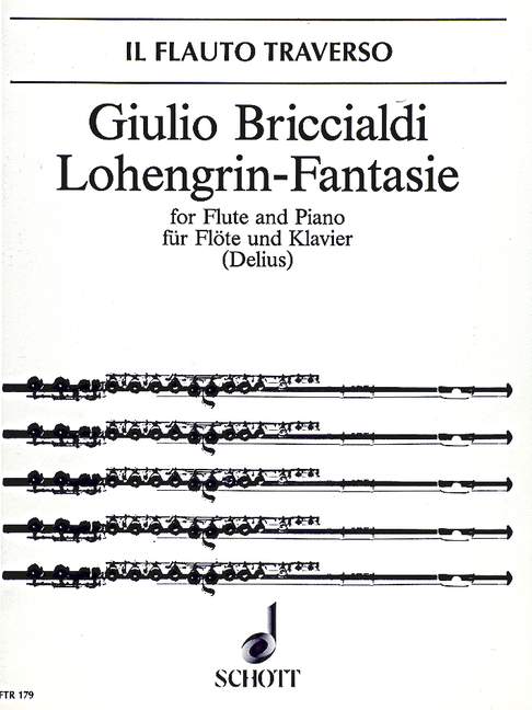 Lohengrin-Fantasie op.129  für Flöte und Klavier  