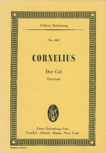 El Cid - Ouvertüre  für Orchester  Studienpartitur