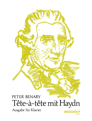 Tete-a-tete mit Haydn nach dem zweiten Satz der Klaviersonate Hob.XVI:  für Klavier  