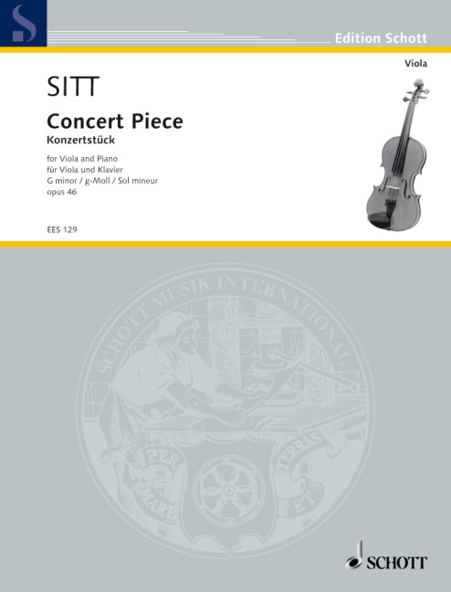 Concertino g-Moll op.46  für Viola und Klavier  