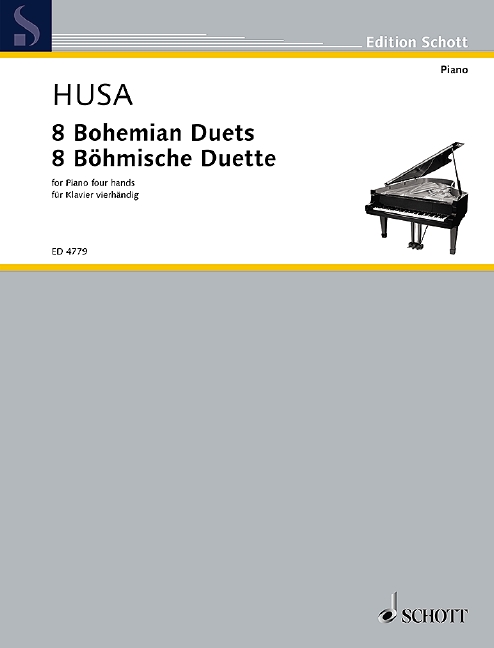 8 Böhmische Duette  für Klavier 4-händig  