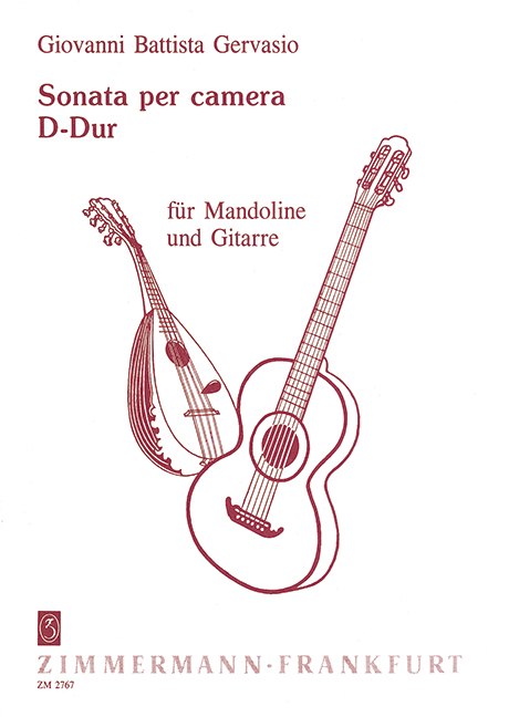 Sonata per camera D-Dur  für Mandoline und Gitarre  